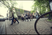 Spacer literacki SAGI szlakiem „Krakowskiego realizmu knajpianego” – fot. Piotr Żebrowski