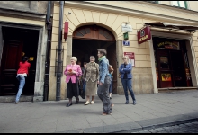 Spacer literacki SAGI szlakiem „Krakowskiego realizmu knajpianego” – fot. Piotr Żebrowski