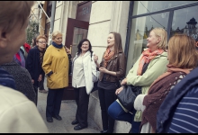 Spacer literacki SAGI szlakiem „Krakowskiego realizmu knajpianego” – fot. Piotr Żebrowski